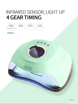 MSK Nail Lamp Gel Nail Polish Set with Uv Lamp Set For Manicure Tools for Nail Dry Lamp Curing With LCD Motion Sensing 
MSK Nail Lamp Gel Nail Polish Set with Uv Lamp Set For Manicure Tools for Nail Dry Lamp Curing With LCD Motion Sensing