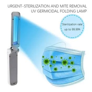 2W Ultraviolet UV Sterilizer Light Foldable Portable Sterilization Lamp Ultraviolet light for Disinfect Kill Mites Mites Lights
2W Ultraviolet UV Sterilizer Light Foldable Portable Sterilization Lamp Ultraviolet light for Disinfect Kill Mites Mites Lights