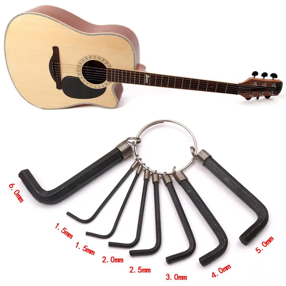 Guitar Multi-function Wrench Set Instruments Tools Guitar Adjustment Wrench Guitar Accessories
Guitar Multi-function Wrench Set Instruments Tools Guitar Adjustment Wrench Guitar Accessories