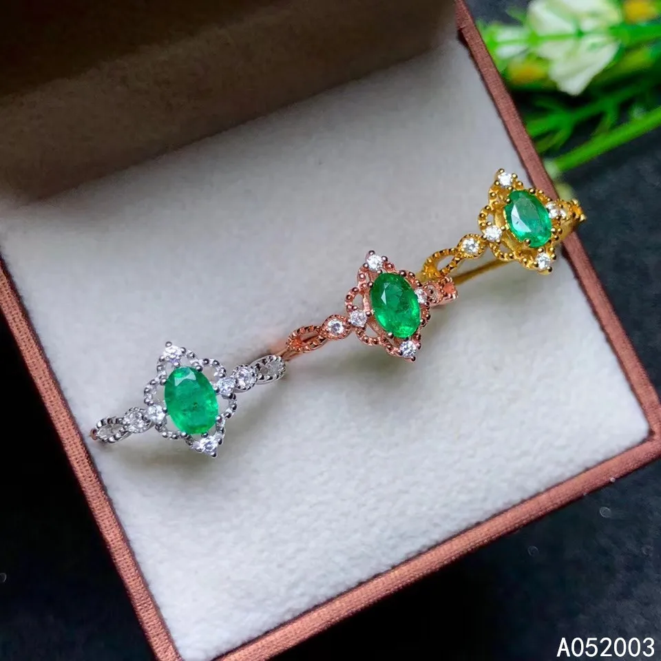 KJJEAXCMY Fine Jewelry 925 Sterling Silver Inlaid Natural Gemstone Emerald New Female girl Miss woman Ring Lovely
KJJEAXCMY Fine Jewelry 925 Sterling Silver Inlaid Natural Gemstone Emerald New Female girl Miss woman Ring Lovely
