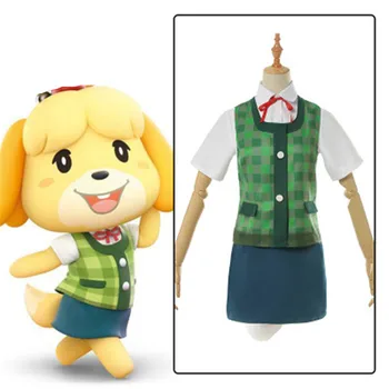 Animal Crossing cosplay Costumes Summer adult kids short-sleeved T-shirt woman Anime shirt Halloween uniform skirt
Animal Crossing cosplay Costumes Summer adult kids short-sleeved T-shirt woman Anime shirt Halloween uniform skirt