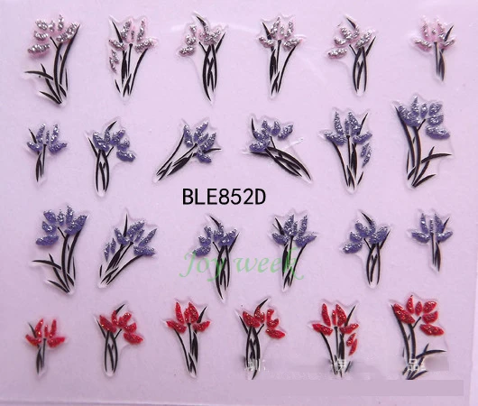 3D Nails Art Sticker all decorations sliders purple flower adhesive nail design decals manicure lacquer foil Lacquer Polishing
3D Nails Art Sticker all decorations sliders purple flower adhesive nail design decals manicure lacquer foil Lacquer Polishing