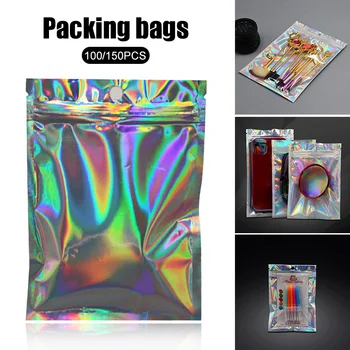 100/150PCS Resealable Smell Proof Bags Aluminum Foil Pouch Bag Reclosable Ziplock Bag for Party Food Candy Storage FAS6
100/150PCS Resealable Smell Proof Bags Aluminum Foil Pouch Bag Reclosable Ziplock Bag for Party Food Candy Storage FAS6