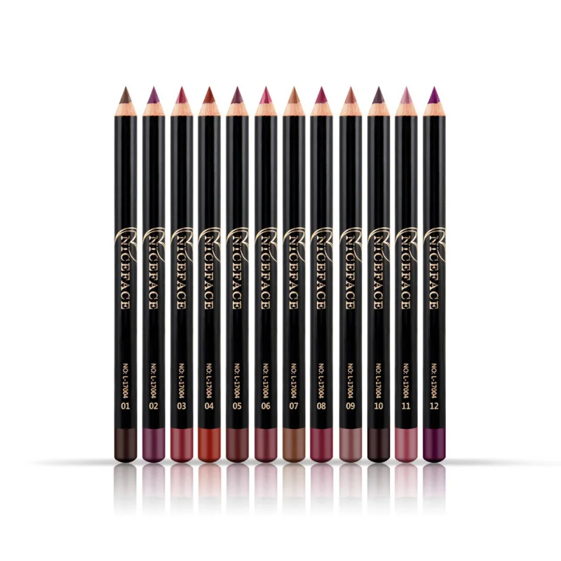 12 Colors Matte lipstick Smooth Natural Lipliner Pencil Long Lasting Waterproof Lip Liner Makeup Cosmetic Tools Nude Lipsticks
12 Colors Matte lipstick Smooth Natural Lipliner Pencil Long Lasting Waterproof Lip Liner Makeup Cosmetic Tools Nude Lipsticks