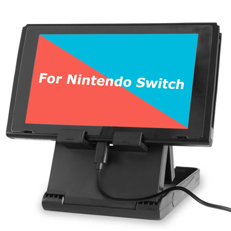 Adjustable Foldable ABS Compact Bracket Play stand Stand Holder for Nintendo Nintend Switch Console Controller Foldable Portable
Adjustable Foldable ABS Compact Bracket Play stand Stand Holder for Nintendo Nintend Switch Console Controller Foldable Portable
