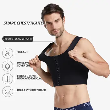 013 260g randomly cut back support middle three-breasted compression plastic chest small back vest
013 260g randomly cut back support middle three-breasted compression plastic chest small back vest