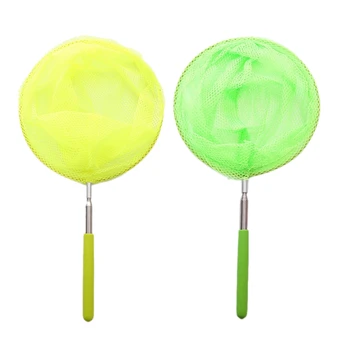 2 Pcs Outdoor Catching Catching Butterfly Net Fishing Net Bag Stainless Steel Telescopic Fishing Net Tool Outdoor Telescopic Por
2 Pcs Outdoor Catching Catching Butterfly Net Fishing Net Bag Stainless Steel Telescopic Fishing Net Tool Outdoor Telescopic Por