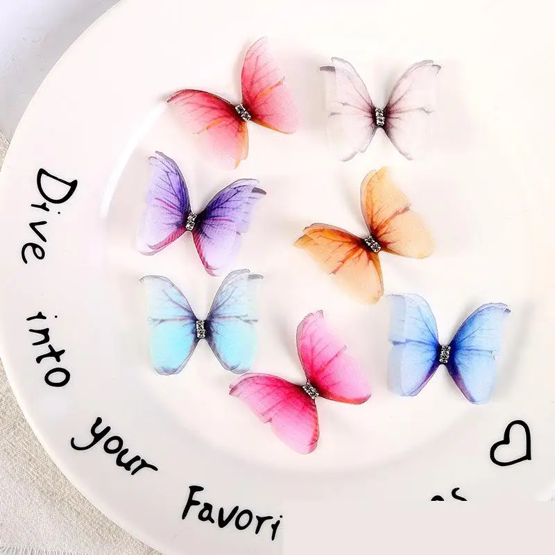 100pcs /lot Organza Butteflies Imitation Pearls Handmade 50mm Swallowtail Butterflies Wedding Bridal Butterflies
100pcs /lot Organza Butteflies Imitation Pearls Handmade 50mm Swallowtail Butterflies Wedding Bridal Butterflies