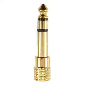 High Quality 1Pc 6.5mm 1/4"Male plug to 3.5mm 1/8"Female Jack Stereo Headphone Audio Adapter
High Quality 1Pc 6.5mm 1/4"Male plug to 3.5mm 1/8"Female Jack Stereo Headphone Audio Adapter