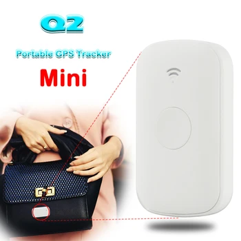 

Mini GPS Tracker Q2 Waterproof Smart GPS GSM Tracking Locator For Kid Elderly With Two Way Talk SOS Call And GPS&LBS Positioning