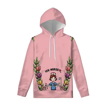 FORUDESIGNS Nurse Printed Breathable Outdoor Home Sport Sweatshirt Women Cusual Spring Autumn Hoodies With Pocket Long Sleeve
FORUDESIGNS Nurse Printed Breathable Outdoor Home Sport Sweatshirt Women Cusual Spring Autumn Hoodies With Pocket Long Sleeve