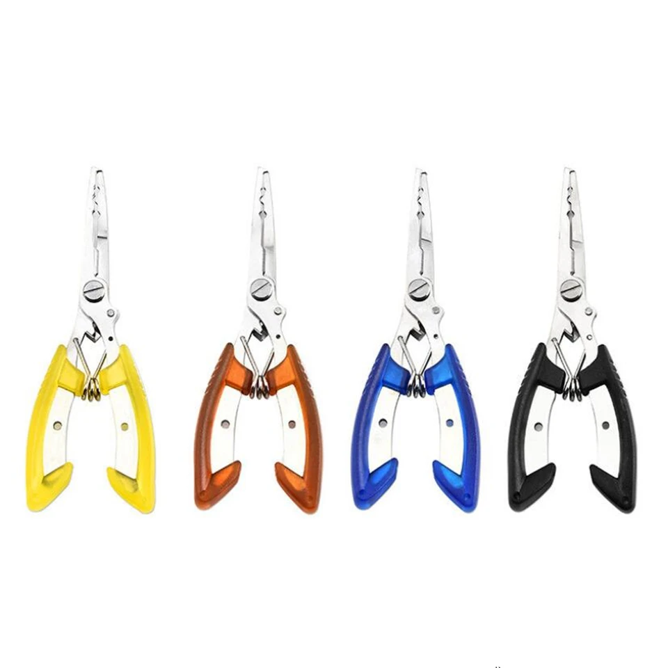 Fishing Multifunctional Plier Stainless Steel Scissor Braid Line Lure Cutter Hook Remover Tackle Tool Cutting Fish Use Tongs
Fishing Multifunctional Plier Stainless Steel Scissor Braid Line Lure Cutter Hook Remover Tackle Tool Cutting Fish Use Tongs
