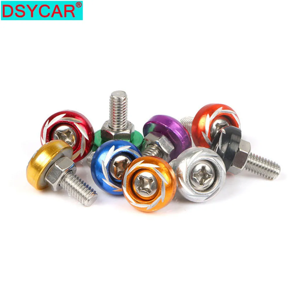 DSYCAR 10Set/Lot Premium Waterproof License Plate Frame Anti-Theft Screws Caps for Motorcycle
DSYCAR 10Set/Lot Premium Waterproof License Plate Frame Anti-Theft Screws Caps for Motorcycle
