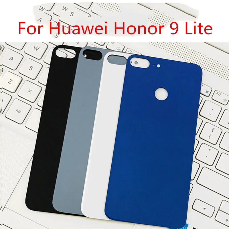 Задняя крышка из поликарбоната и стеклянного аккумулятора для HUAWEI Honor 9 Lite задняя