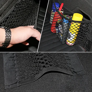 Universal Car Trunk Luggage Storage Car Cargo Net Trunk Storage Pocket Elastic Seat Back Organizer Mesh Pouch Bag
Universal Car Trunk Luggage Storage Car Cargo Net Trunk Storage Pocket Elastic Seat Back Organizer Mesh Pouch Bag