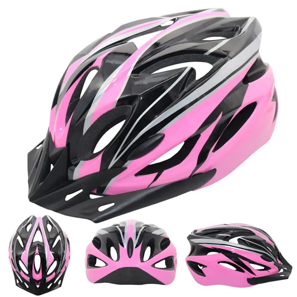 1PC Unisex Integrally-molded Safety Bicycle Helmet Lightweight Protective Helmet Bike Sports Helmet Mountain Cycling Accessory