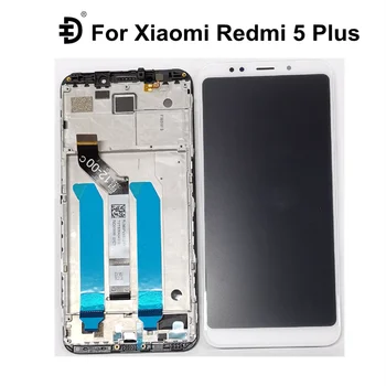 5.99" Original Screen For Xiaomi Redmi 5 Plus LCD Display Touch Digitizer With Frame Display For Redmi 5 Plus LCD Replacement 
5.99" Original Screen For Xiaomi Redmi 5 Plus LCD Display Touch Digitizer With Frame Display For Redmi 5 Plus LCD Replacement