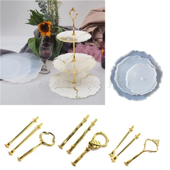 3 Layer Irregular Coaster Plate Resin Mold Large Fruit Disc Tray Pallet Resin Casting Mold Clear Flexible Silicone Molds 
3 Layer Irregular Coaster Plate Resin Mold Large Fruit Disc Tray Pallet Resin Casting Mold Clear Flexible Silicone Molds