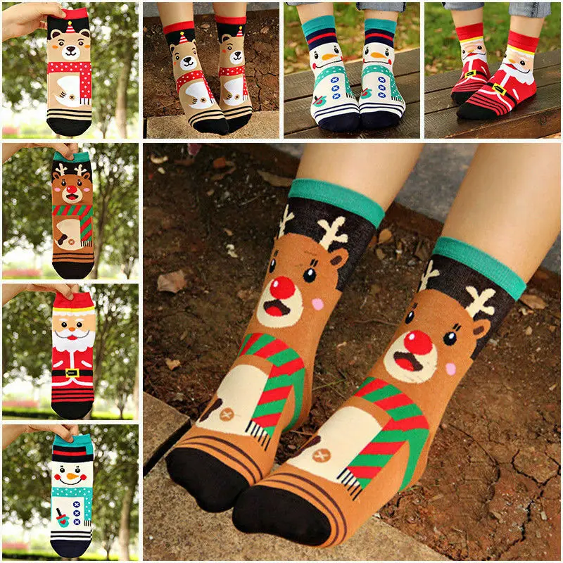 Christmas Socks Santa Cartoon Cute Claus Deer Xmas Kids Girl Boy Women Warm Funny Socks Gifts 2019
Christmas Socks Santa Cartoon Cute Claus Deer Xmas Kids Girl Boy Women Warm Funny Socks Gifts 2019