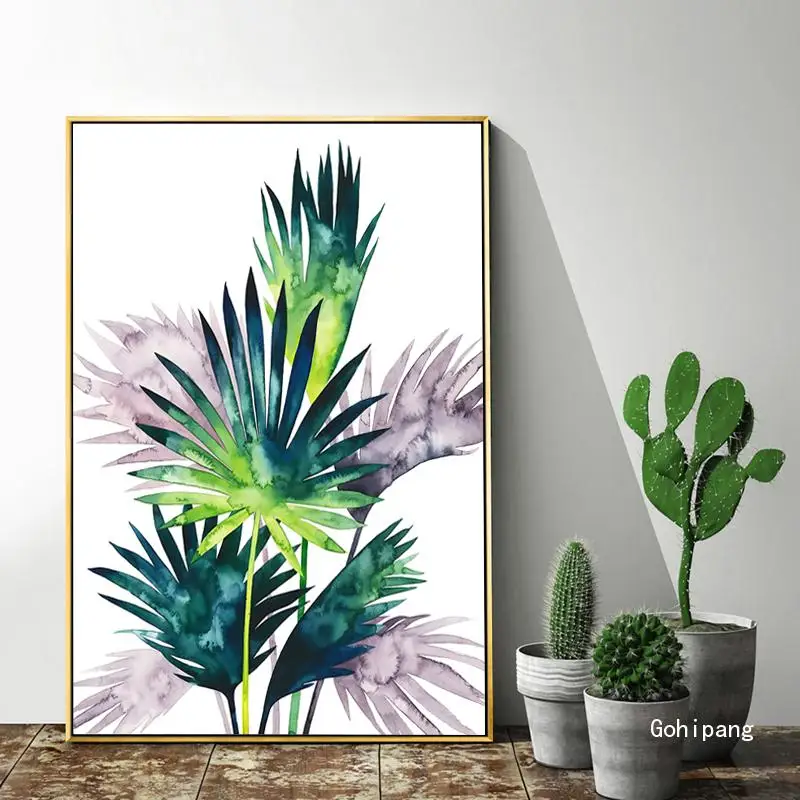 Scandinavian Art Color Tropical Green Plant Canvas Painting Leaf Plant Nordic Style Wall Picture Modern Living Room Decoration
Scandinavian Art Color Tropical Green Plant Canvas Painting Leaf Plant Nordic Style Wall Picture Modern Living Room Decoration