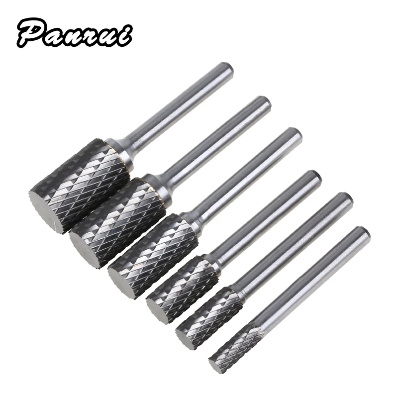 

Free Shipping AX Type Tungsten Steel Carbide Rotary File Metal Electric Grinding Mold Grinder Milling Cutter Column Tool 6-16mm