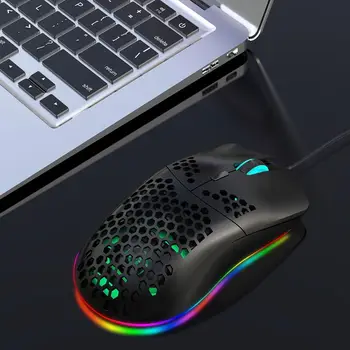 6400DPI Adjustable 6 Buttons USB Wired Honeycomb Hollow Mouse RGB Gaming Mice for Desktop PC Laptop
6400DPI Adjustable 6 Buttons USB Wired Honeycomb Hollow Mouse RGB Gaming Mice for Desktop PC Laptop
