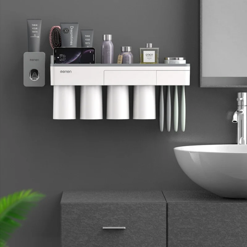 Holder Tooth Box Couple Toothbrush Case Squeeze Toothpaste/Household Mouth Cup Toothbrush Holder Set Magnetic Tooth Brush Cup
Holder Tooth Box Couple Toothbrush Case Squeeze Toothpaste/Household Mouth Cup Toothbrush Holder Set Magnetic Tooth Brush Cup