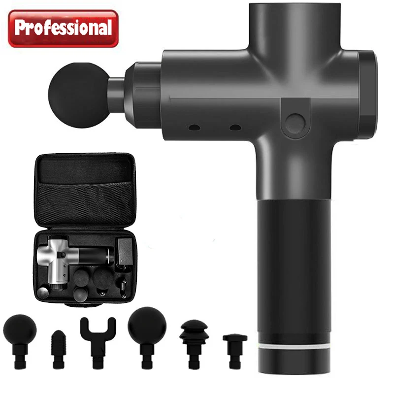 Massage Gun Rechargeable Muscle Massager Muscle Pain Management Training Exercising Body Relaxation Slimming Shaping Pain Relief
Massage Gun Rechargeable Muscle Massager Muscle Pain Management Training Exercising Body Relaxation Slimming Shaping Pain Relief