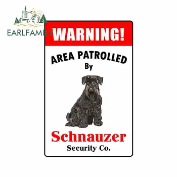 EARLFAMILY 13cm x 8.5cm Car Sticker Warning Area Patrolled By Schnauzer Metal Novelty Sign Decal Animal Dog Car Styling
EARLFAMILY 13cm x 8.5cm Car Sticker Warning Area Patrolled By Schnauzer Metal Novelty Sign Decal Animal Dog Car Styling