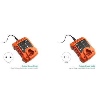 RISE-12V Lithium Ion Battery Charger LL1230 R86045 for Ridgid 12 Volt Li-Ion Batteries AC82048 AC82059 AC82058
RISE-12V Lithium Ion Battery Charger LL1230 R86045 for Ridgid 12 Volt Li-Ion Batteries AC82048 AC82059 AC82058