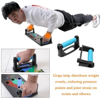 Multifunction Push Up Rack Board 9 System Comprehensive Fitness Exercise Workout Push-up Stands Body Building Training
Multifunction Push Up Rack Board 9 System Comprehensive Fitness Exercise Workout Push-up Stands Body Building Training