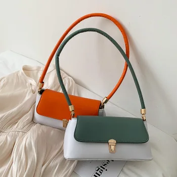 Hit color armpit bags for women 2020 new portable mortise lock bag purses and handbags sac a main femme
Hit color armpit bags for women 2020 new portable mortise lock bag purses and handbags sac a main femme