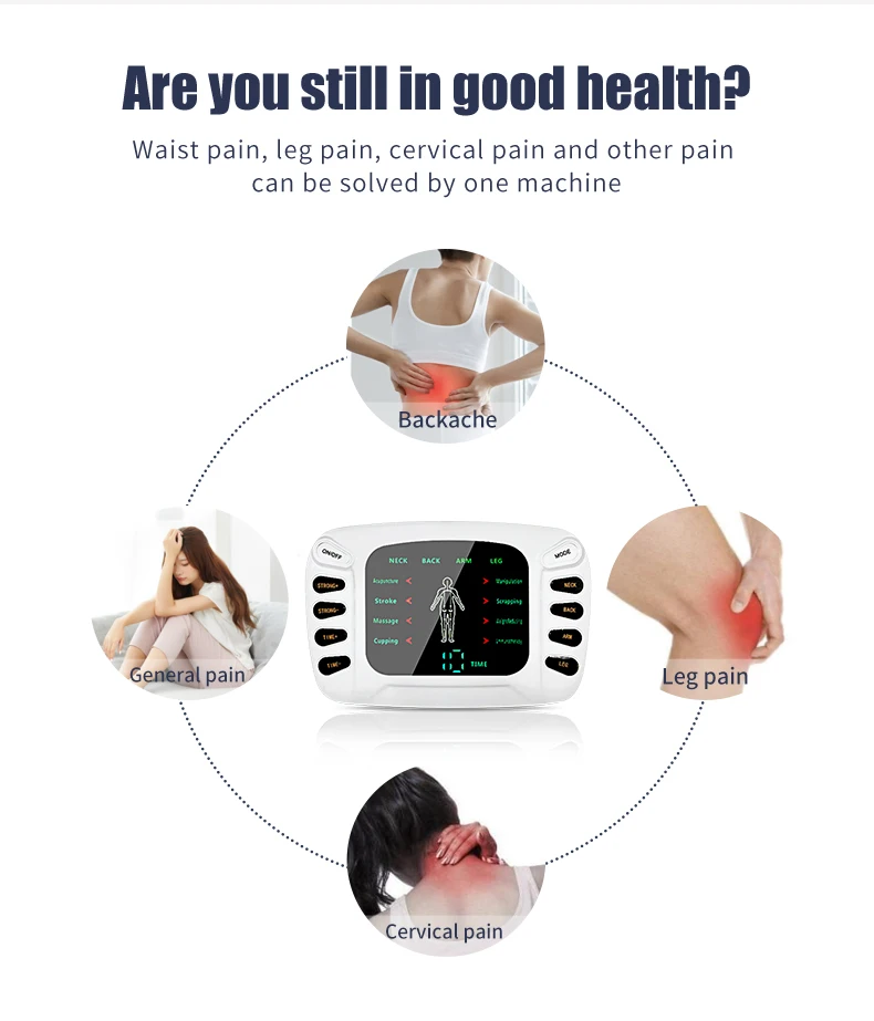 Generic Electronic Pulse Massager Acupuncture Muscle Stimulator