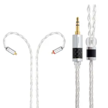 16 Core Silver Plated Wire Earphones Cable 3.5mm MMCX Line for UE900 SE315 SE846
16 Core Silver Plated Wire Earphones Cable 3.5mm MMCX Line for UE900 SE315 SE846
