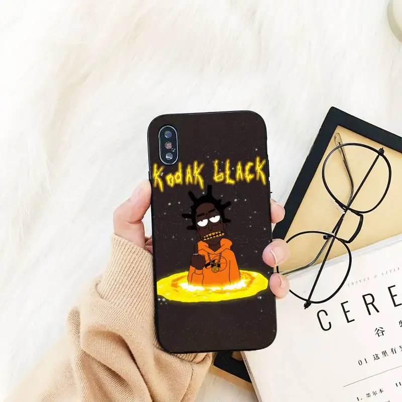 YNDFCNB Kodaks Black Soft Phone Case Capa For iPhone 11 8 7 6 6S Plus X XS MAX 5 5S SE 2020 XR 11 pro Cover