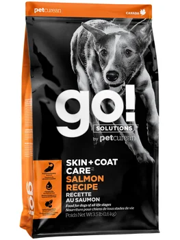 GO! NATURAL HOLISTIC GO! NATURAL HOLISTIC SKIN & COAT monobelkovy for dogs and puppies of all breeds with salmon and oatmeal
GO! NATURAL HOLISTIC GO! NATURAL HOLISTIC SKIN & COAT monobelkovy for dogs and puppies of all breeds with salmon and oatmeal