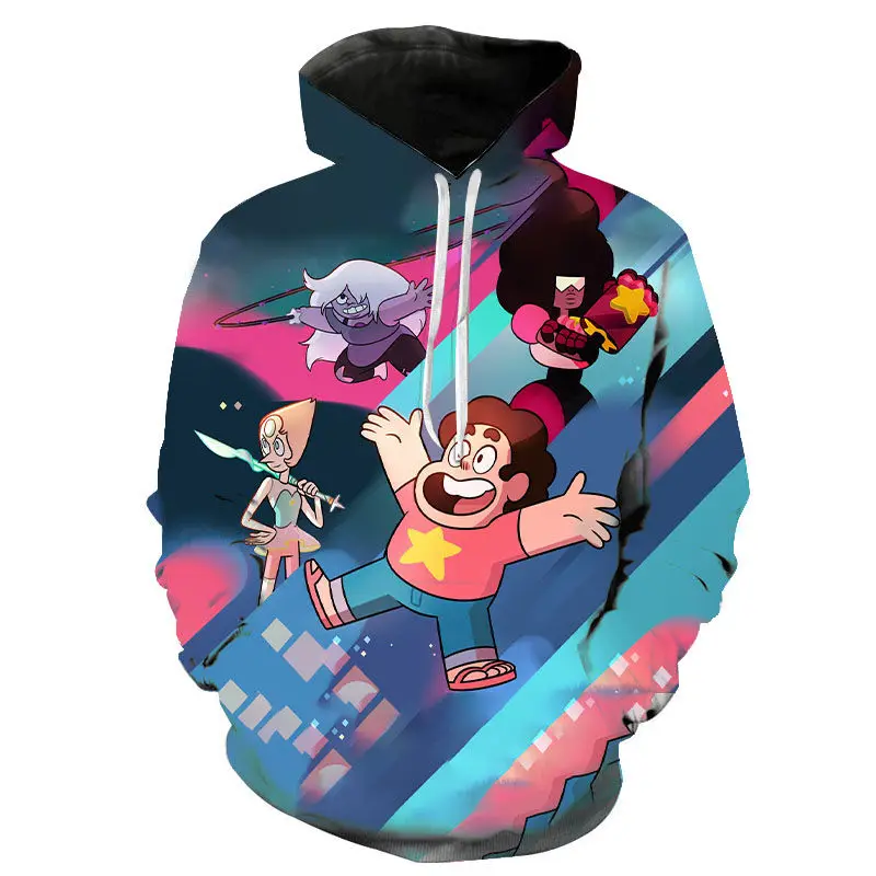 2020 New Funny 3D Print Men Women Children Anime Streetwear Steven Universe Sweatshirt Harajuku Hoodies Fashion Hoody Pullover
2020 New Funny 3D Print Men Women Children Anime Streetwear Steven Universe Sweatshirt Harajuku Hoodies Fashion Hoody Pullover