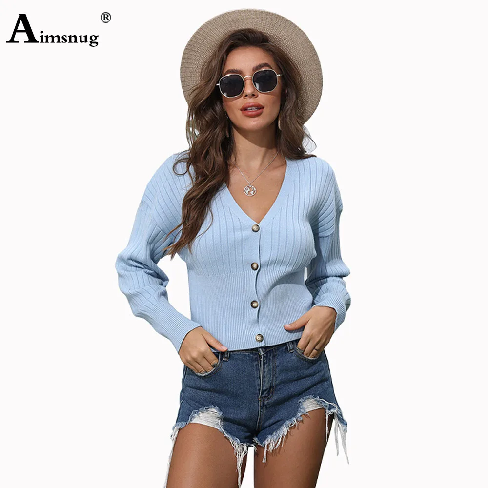 Aimsnug V-neck Single-Breasted Knitted Sweater Cardigan Women Slim Ribbed Winter Autumn Sweaters 2020 Female plus size Knitwear
Aimsnug V-neck Single-Breasted Knitted Sweater Cardigan Women Slim Ribbed Winter Autumn Sweaters 2020 Female plus size Knitwear