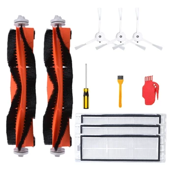 11pcs Robot Vacuum Cleaner Accessories for Xiaomi Smart Home Robot Vacuum Cleaner Main Brush Side Brush Filter Comb Screw Blade
11pcs Robot Vacuum Cleaner Accessories for Xiaomi Smart Home Robot Vacuum Cleaner Main Brush Side Brush Filter Comb Screw Blade
