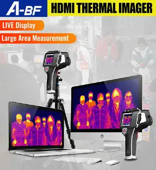 

A-BF Thermal Camera Infrared Thermal Imager Thermometer LED Digital Large Area Detection Temperature Capture Live Display