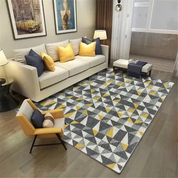 Nordic Yellow Dark Gray Geometry Pattern Carpet Antislip Water Absorption Hallway Rectangle Kitchen Mat Rug Carpet Bathroom
Nordic Yellow Dark Gray Geometry Pattern Carpet Antislip Water Absorption Hallway Rectangle Kitchen Mat Rug Carpet Bathroom