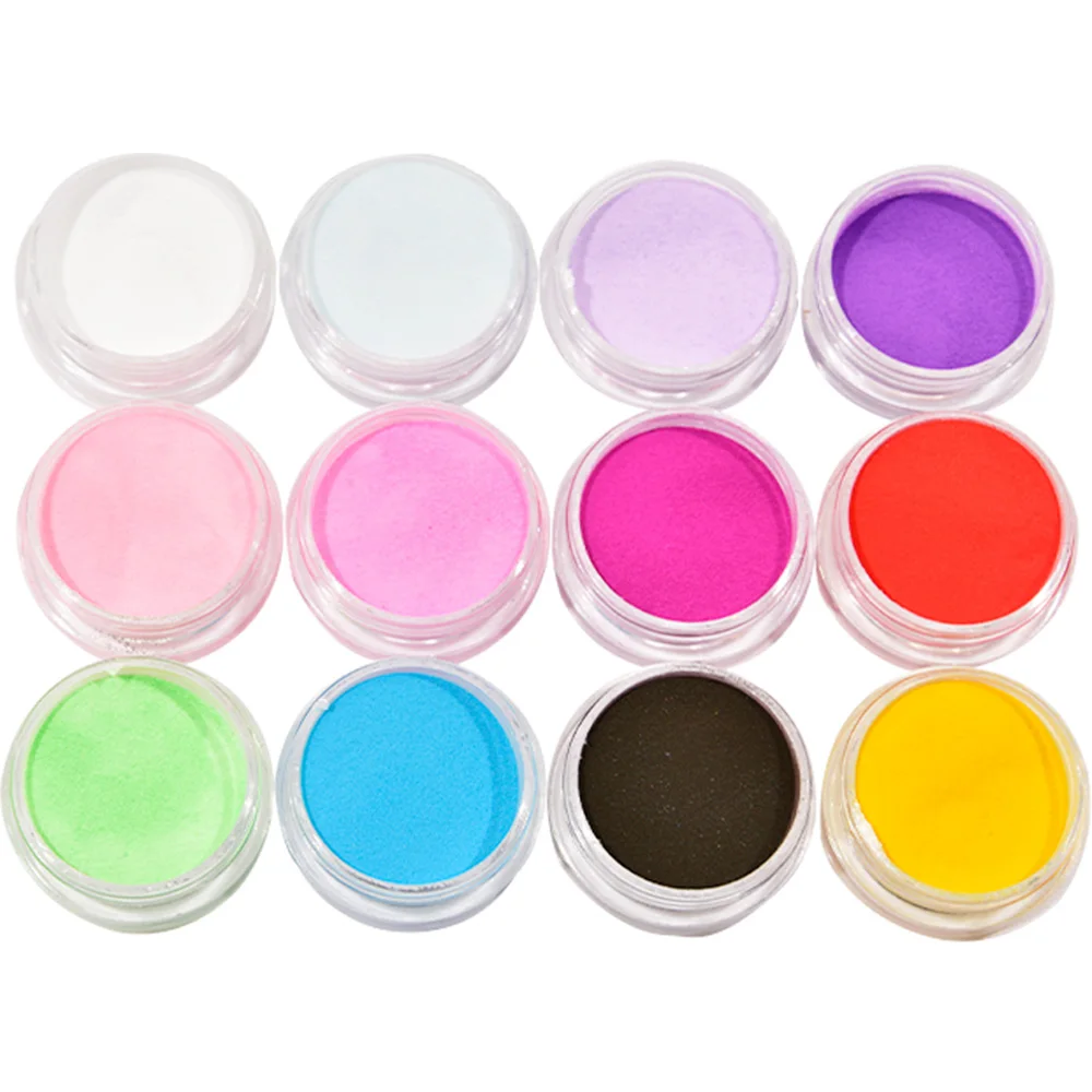 12 Colors Acrylic Powder UV Gel Powder Dust Design Decoration Nail Art TipS Builder Glitter Coating Set Acrylic Nail Powder #T1
12 Colors Acrylic Powder UV Gel Powder Dust Design Decoration Nail Art TipS Builder Glitter Coating Set Acrylic Nail Powder #T1