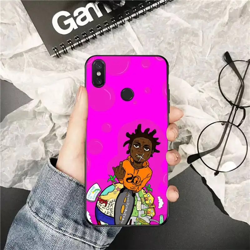 FHNBLJ Kodak Black Rapper Shell Phone Case for Xiaomi Redmi 5 5Plus 6 6A 4X 7 7A 8 8A 9 Note 5 5A 6 7 8 8Pro 8T 9