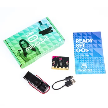 BBC Micro:Bit Basic Starter Kit for Micro bit with Battery Holder & USB Cable Graphical Programming ARM Bluetooth
BBC Micro:Bit Basic Starter Kit for Micro bit with Battery Holder & USB Cable Graphical Programming ARM Bluetooth