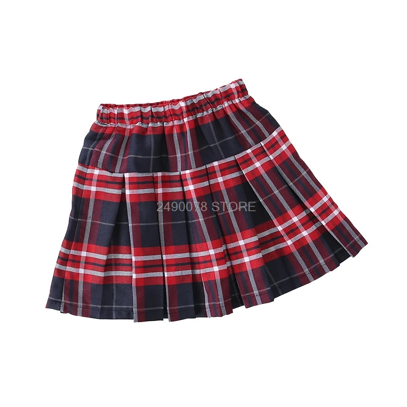 Фото England Style Skirt For School Girl Kids Pleated Princess Toddler Philabeg Teenage Performance Dance uniform Clothes | Мать и ребенок