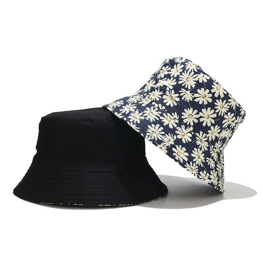 2023 Western Style Bucket Hats Women Chrysanthemum Print Double-sided Wearing Panama Outdoor Sun Leisure Basin Cap
2023 Western Style Bucket Hats Women Chrysanthemum Print Double-sided Wearing Panama Outdoor Sun Leisure Basin Cap