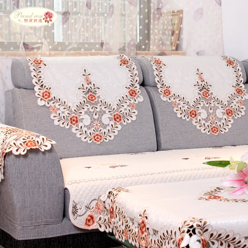 Proud Rose European Style Embroidered Sofa Towel Armrest Towel Sofa Bed Cover Backrest Towel Living Room Decoration Couch Cover
Proud Rose European Style Embroidered Sofa Towel Armrest Towel Sofa Bed Cover Backrest Towel Living Room Decoration Couch Cover
