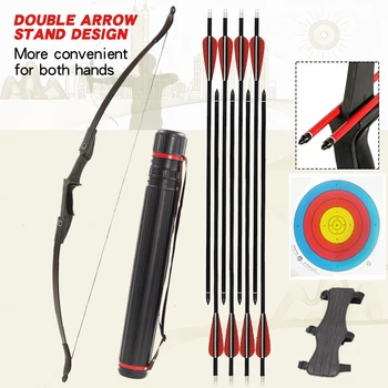 30/40lbs Professional Bow and Arrow Archery Recurve Bow Hunting Outdoor Sports Shooting Game Suitable for left and right hands
30/40lbs Professional Bow and Arrow Archery Recurve Bow Hunting Outdoor Sports Shooting Game Suitable for left and right hands