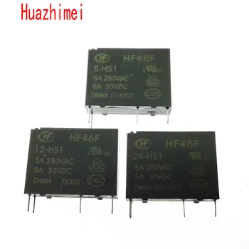 20PCS HF46F Relay HF46F-5-HS1 HF46F-12-HS1 HF46F-24-HS1 46F-12-HS1 DIP4 5V 12V 24V
20PCS HF46F Relay HF46F-5-HS1 HF46F-12-HS1 HF46F-24-HS1 46F-12-HS1 DIP4 5V 12V 24V