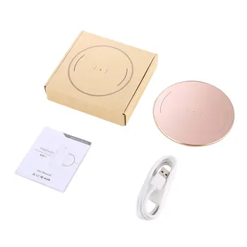 Mobile Phones Wireless Charger MW1 Round Shape Aviation Aluminum Fast Charging Pad for iPhone X/8 Plus for Samsung
Mobile Phones Wireless Charger MW1 Round Shape Aviation Aluminum Fast Charging Pad for iPhone X/8 Plus for Samsung